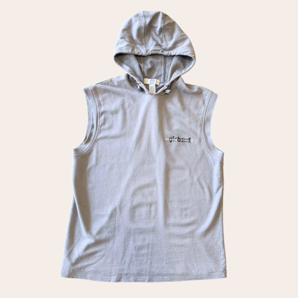 Marithe Francois Girbaud Hoodie Vest Size M