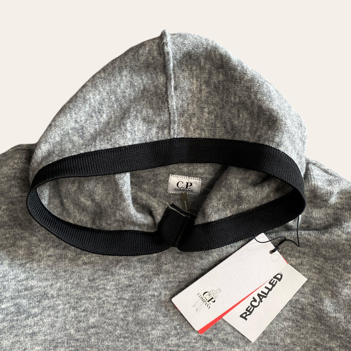 Brand New CP Company Wool Knit Hoodie Size L