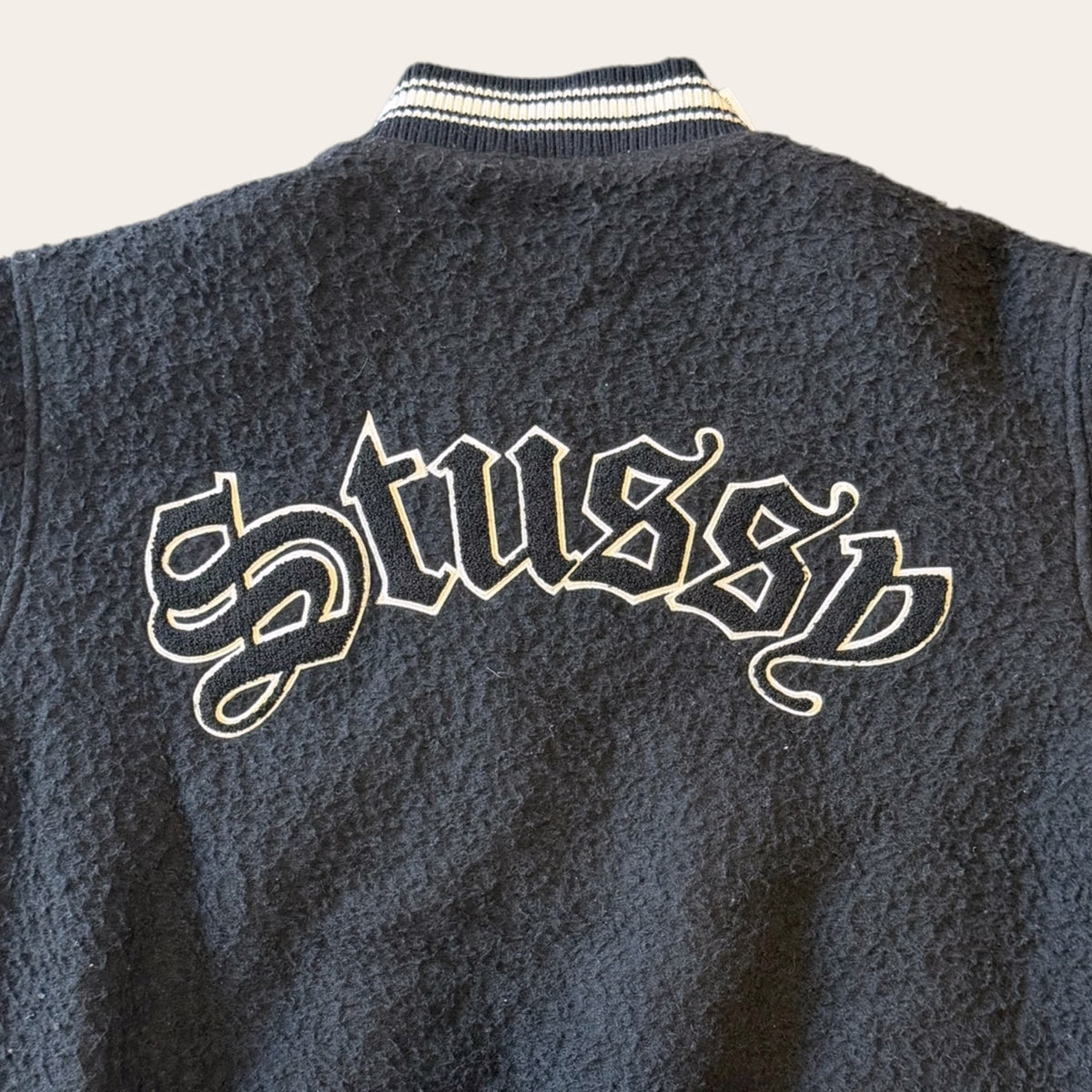 Stussy Casentino Wool Varsity Jacket Size L