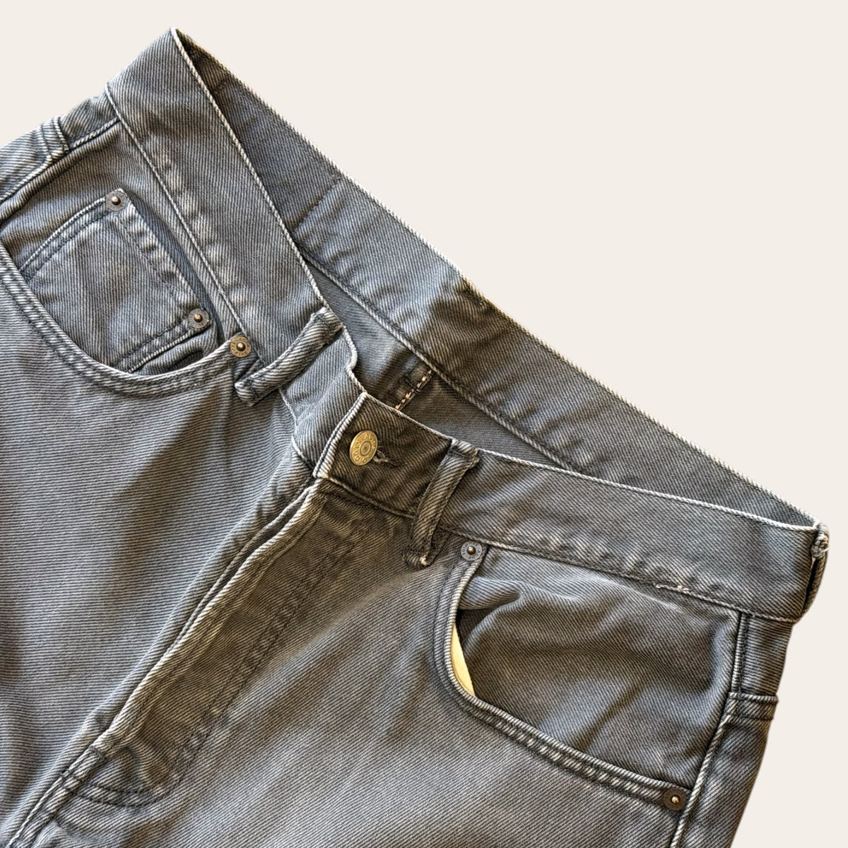Acne Studios 2021M Faded Black Jeans Size 31x34