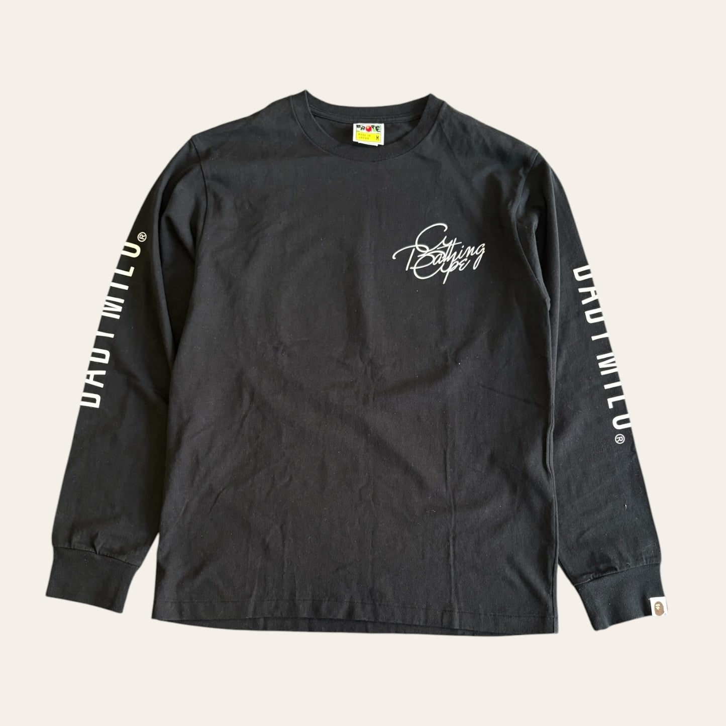 00s Bape Pop Art Long Sleeve Size M