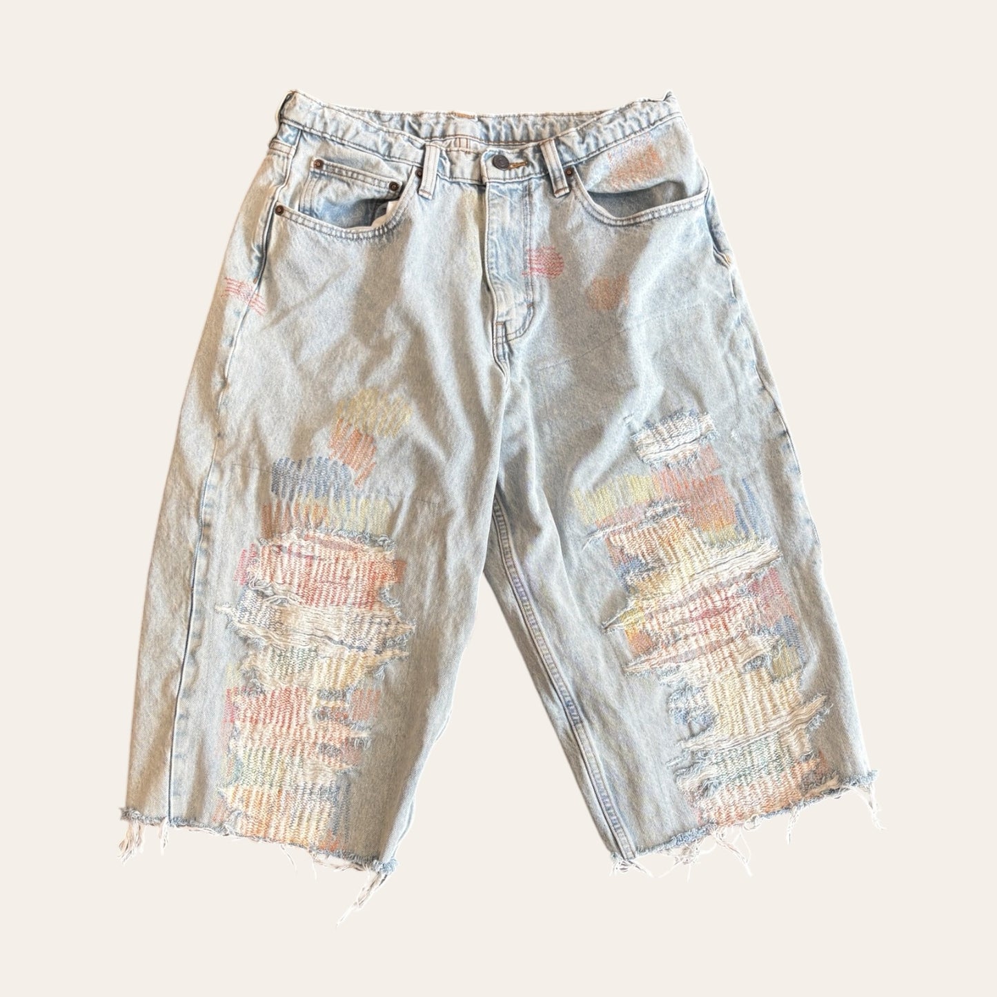 Levis Denim Shorts Size 31x32