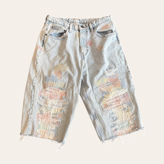 Levis Denim Shorts Size 31x32