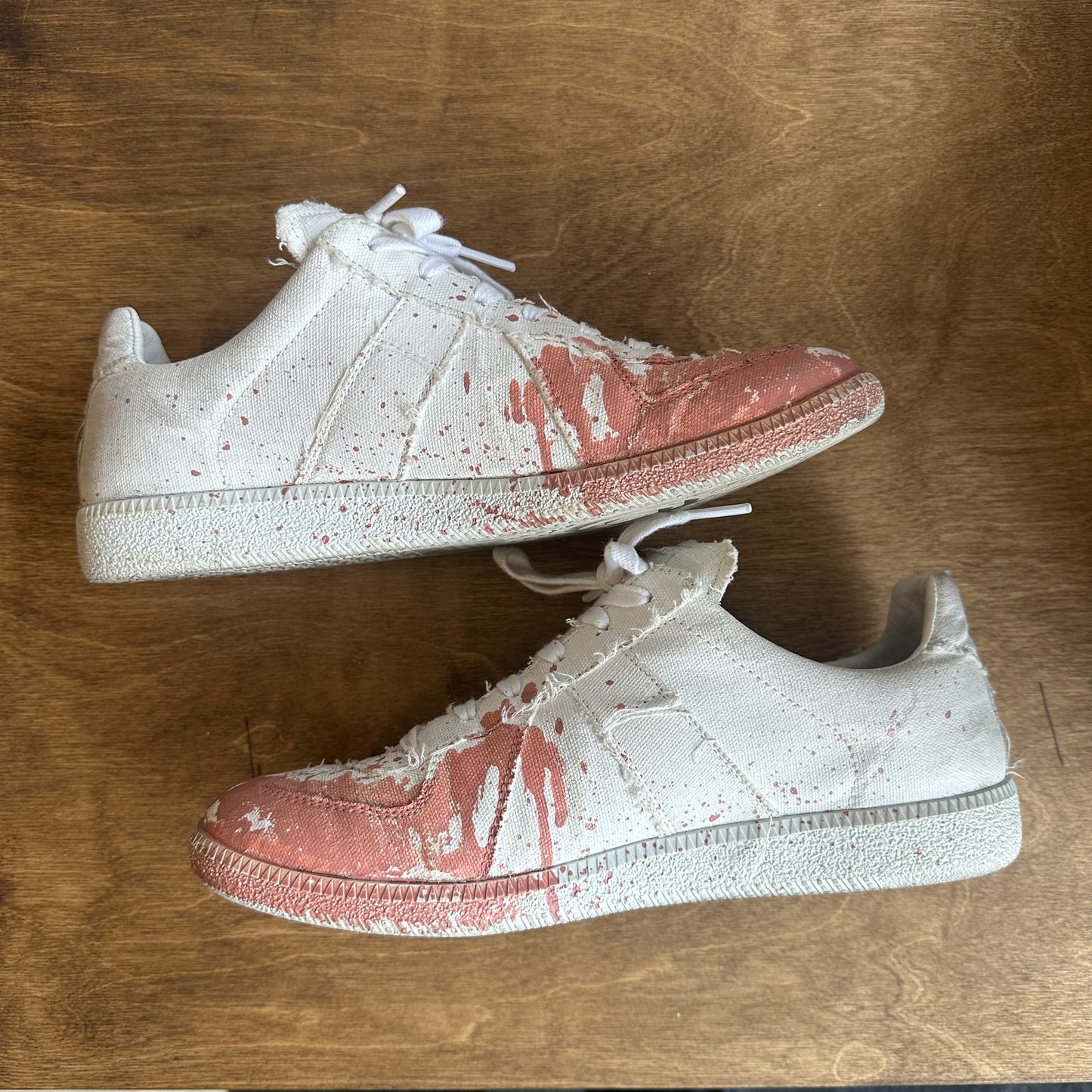 Maison Margiela GAT "Paint Splatter" Size 42