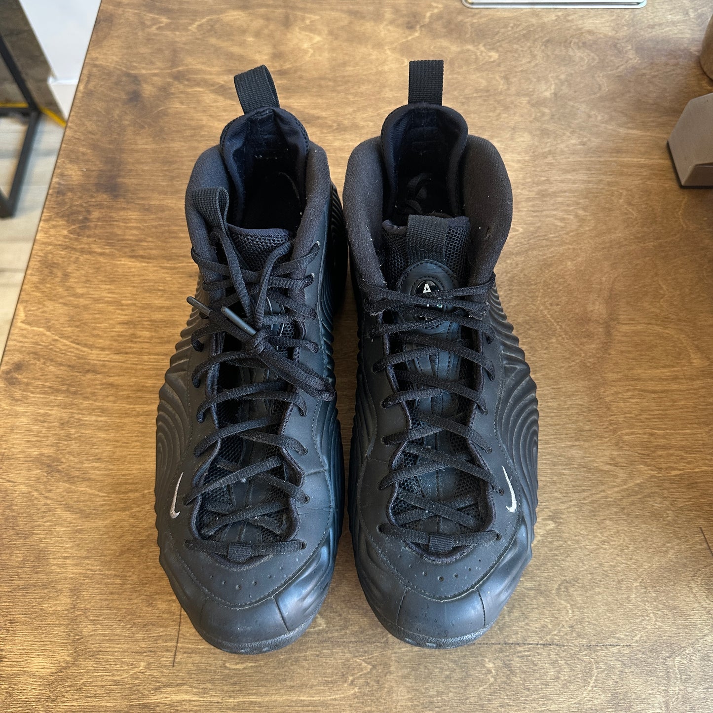 CDG x Nike Air Foamposite "Black" Size 12