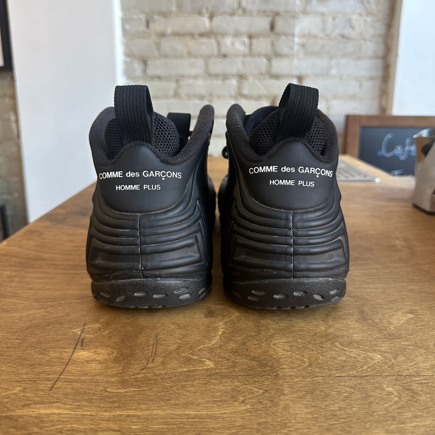CDG x Nike Air Foamposite "Black" Size 12