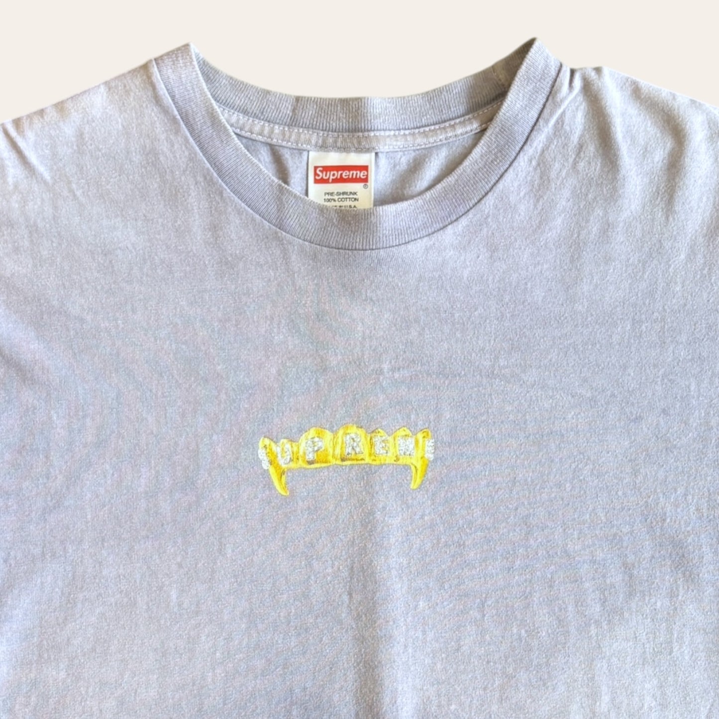 Supreme Vampire Grillz Tee Purple Size M