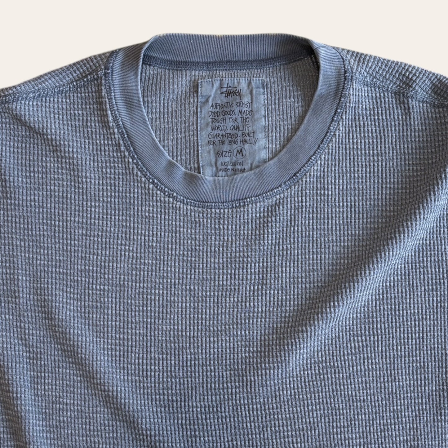 Stussy Dye Thermal Tee Size M