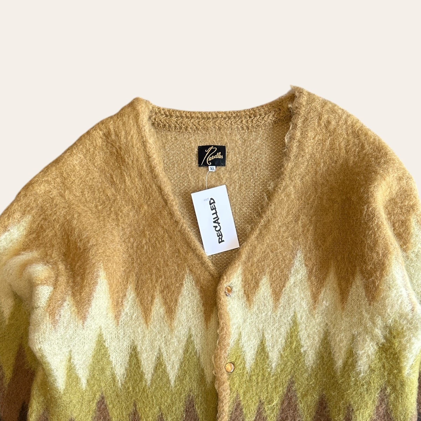 Needles Mohair Cardigan Size XL