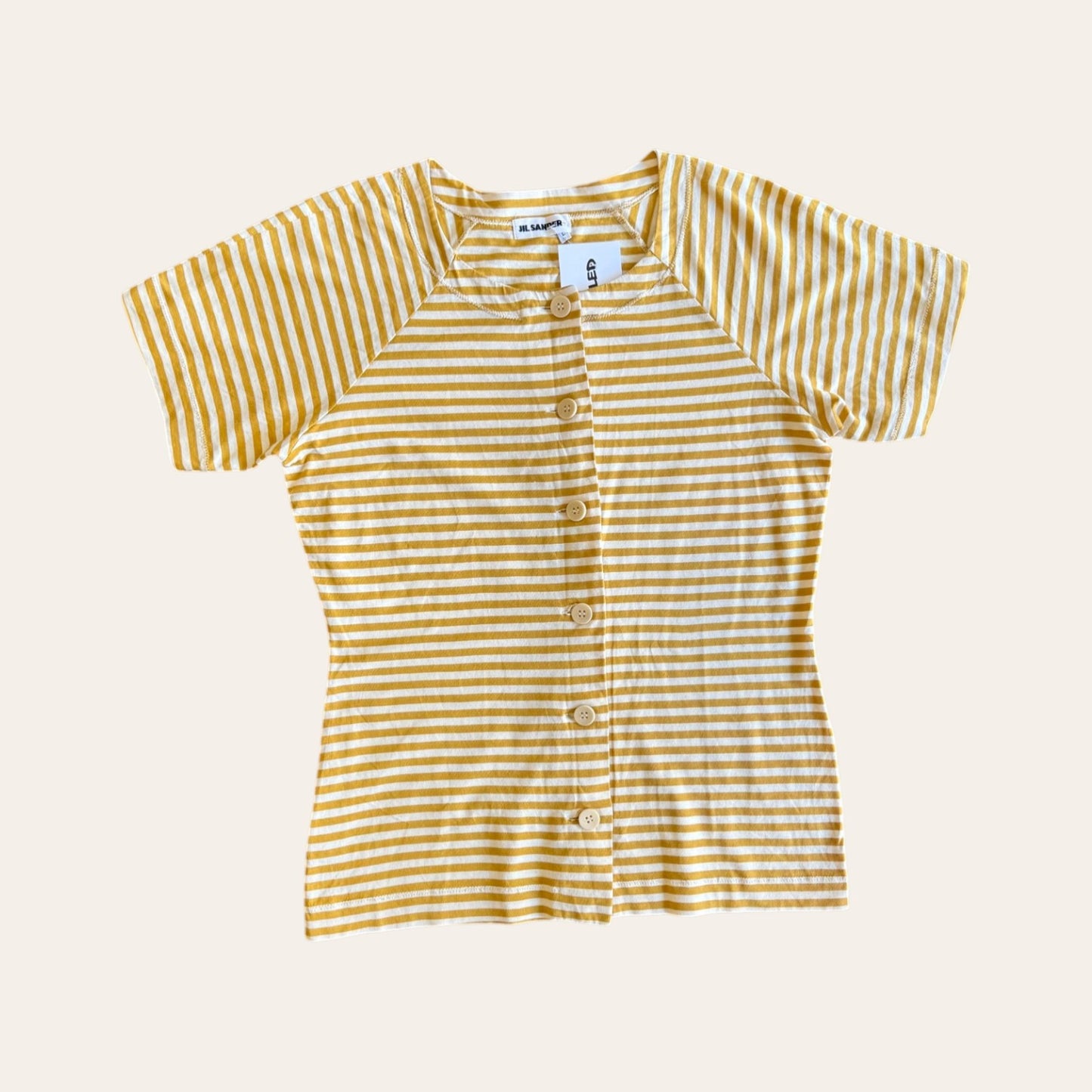 Jil Sander Striped Shirt Womens Size L