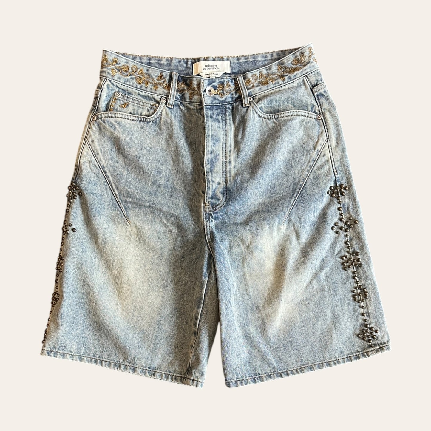 Adidem Asterisks Stud Shorts Size M
