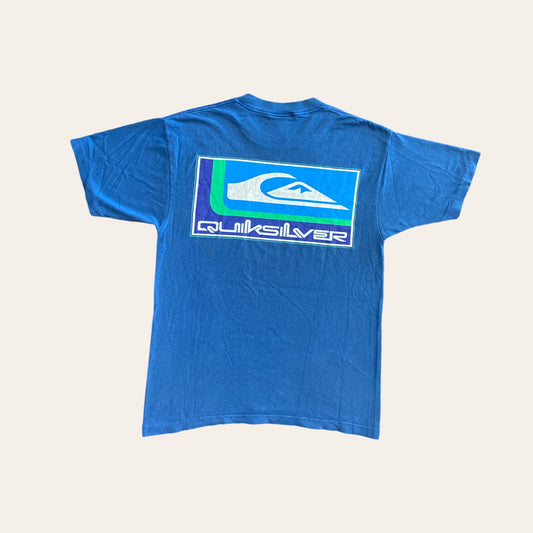 Y2K Quicksilver Tee Blue Size M