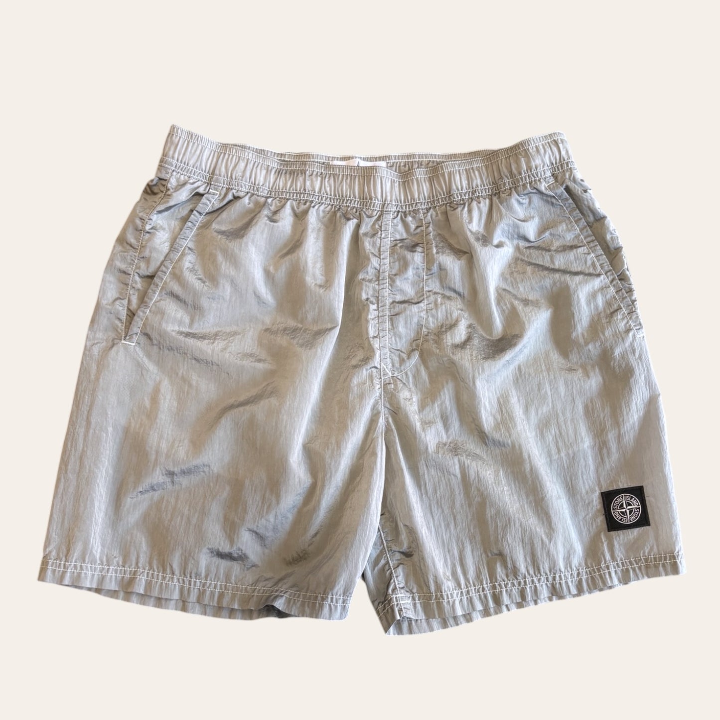Stone Island Swim Shorts Grey Size L