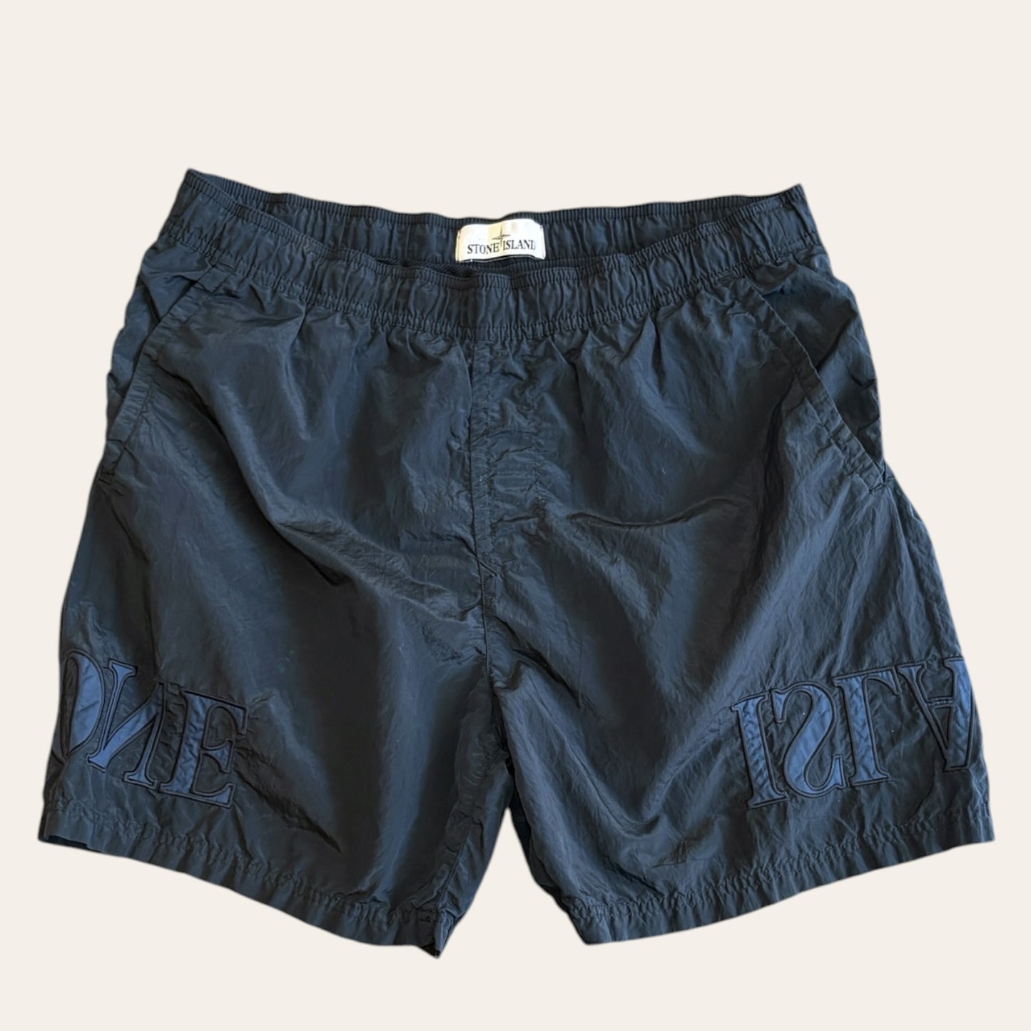 Stone Island Swim Shorts Navy Size L