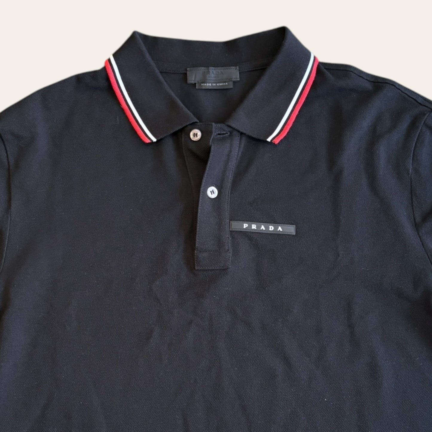 Prada Polo Black Size XL