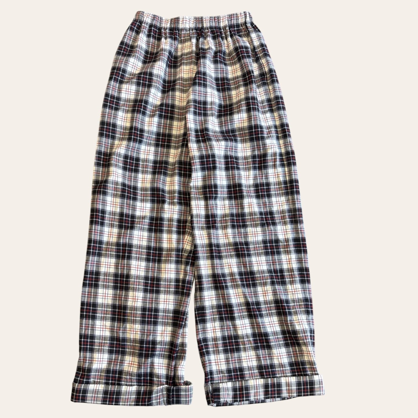 Balenciaga Plaid Lounge Pant Size L