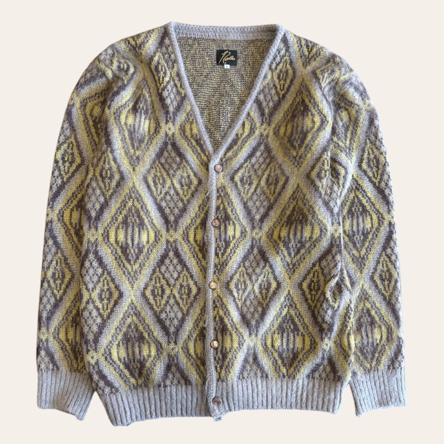 Needles Mohair Cardigan Size L