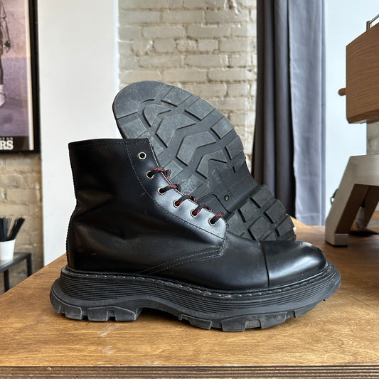 Alexander McQueen Lace Up Boots Size 45