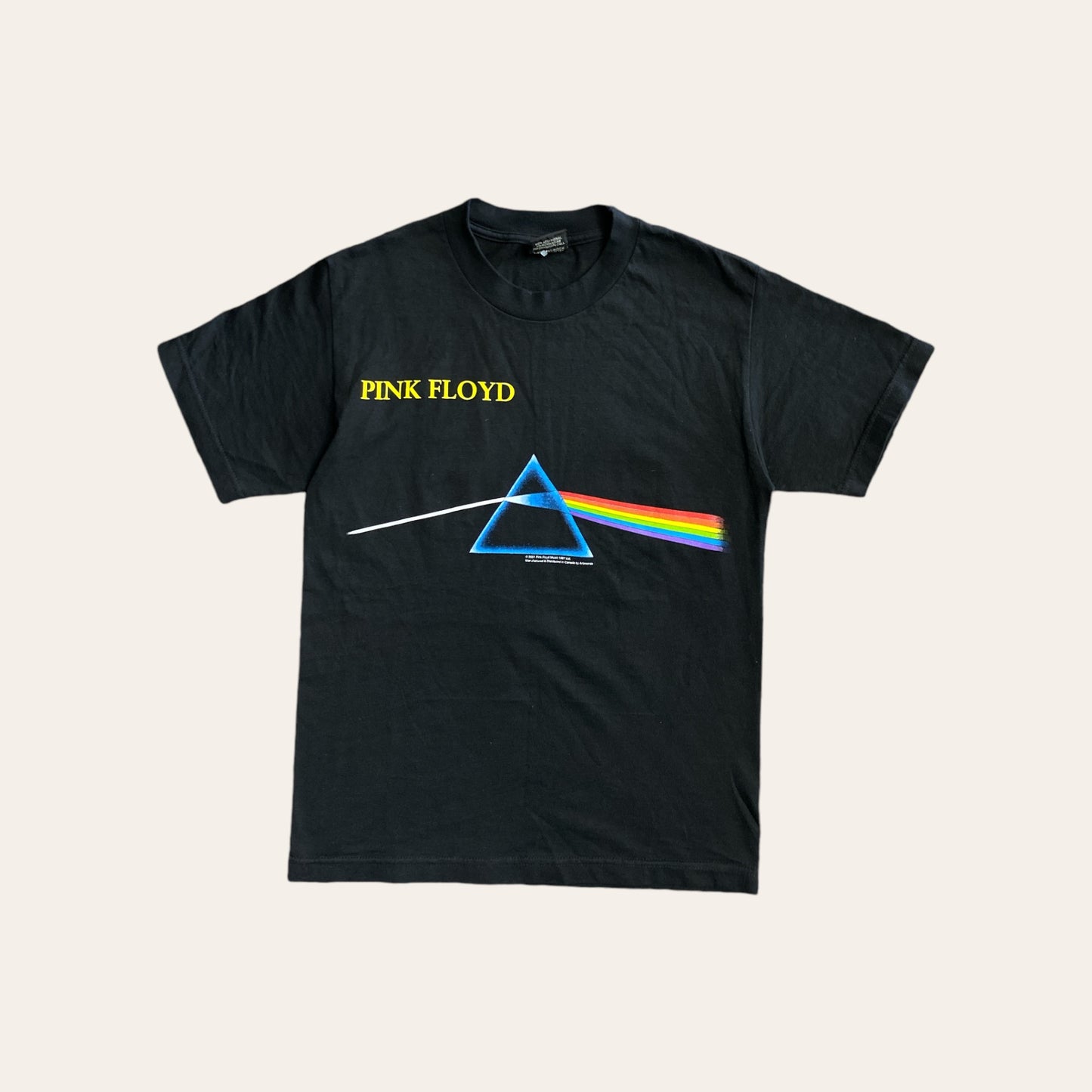 01' Pink Floyd Dark Side of the Moon Tee Size S