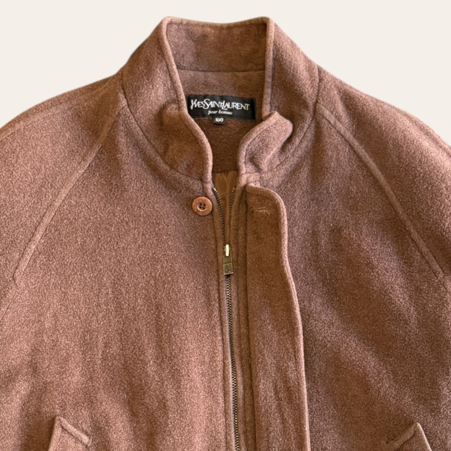 YSL Pour Homme Jacket Brown Size L