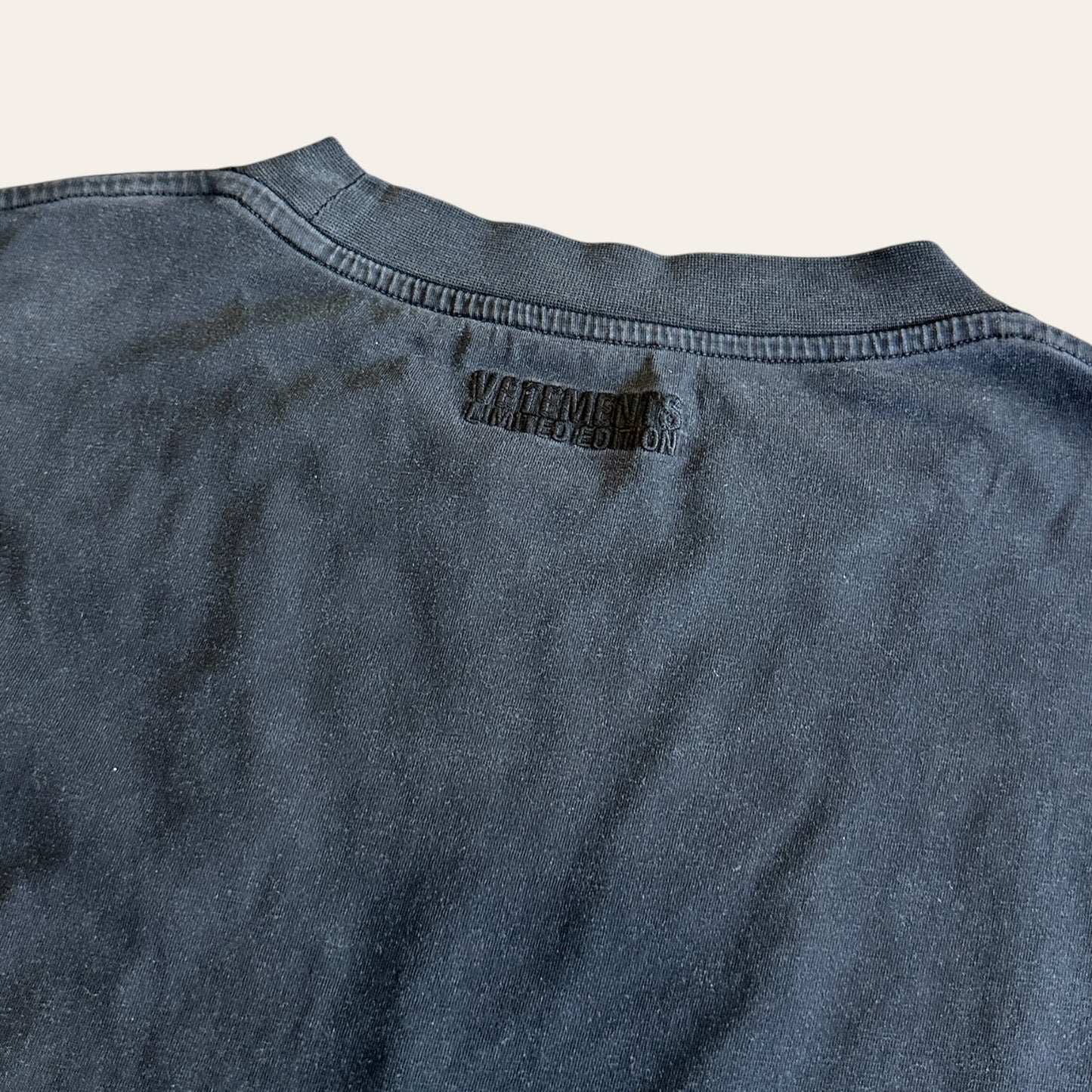 Vetements Im Done Long Sleeve Size XL