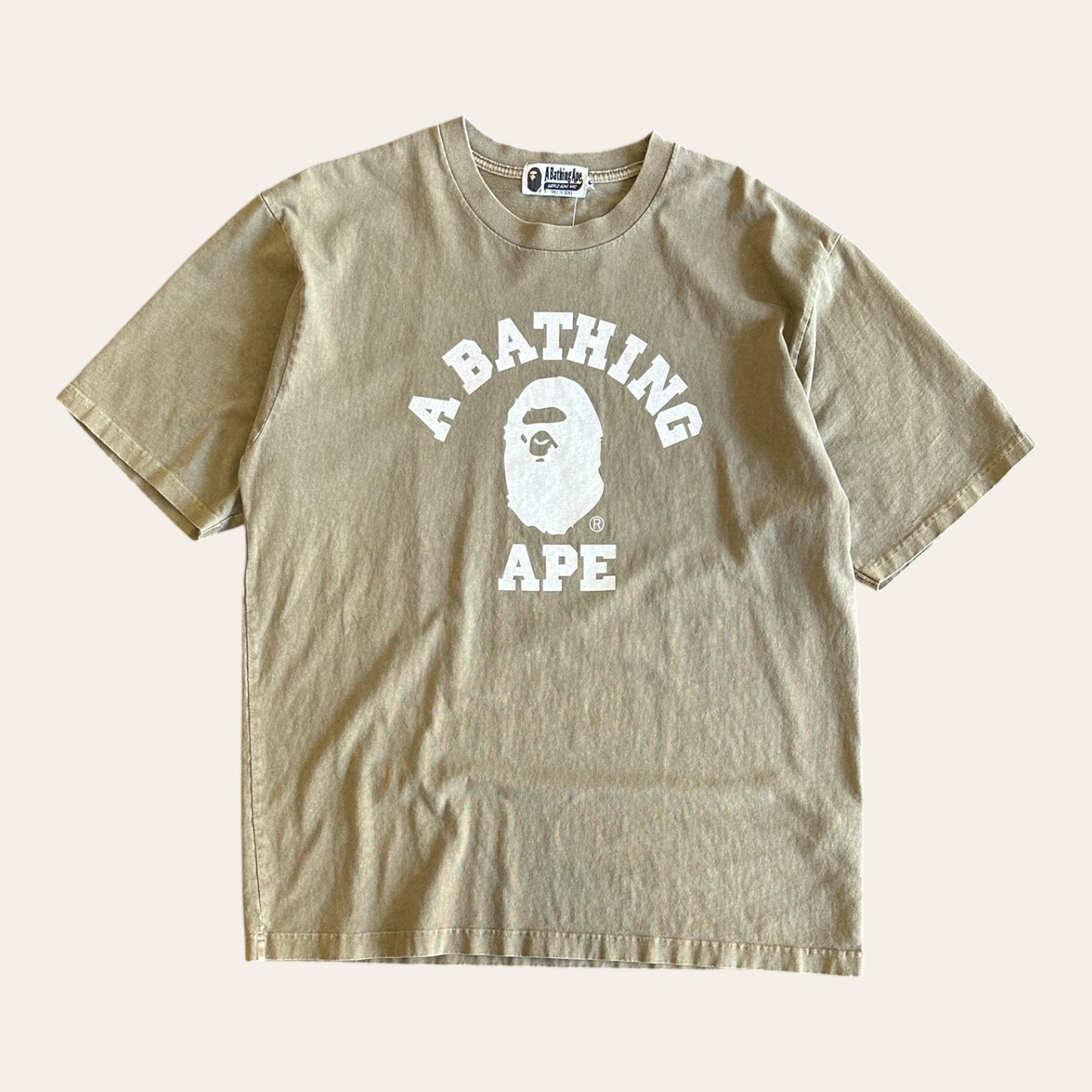 Bape Tee Olive Size M