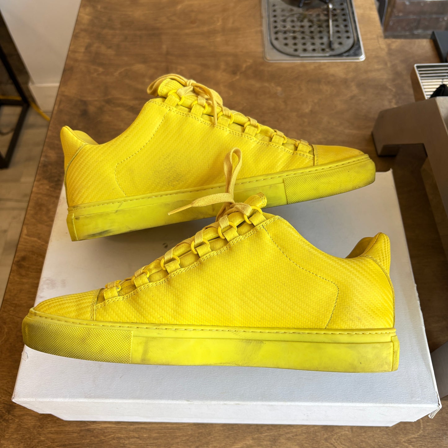 Balenciaga Arena Low "Yellow" Size 41