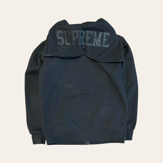Supreme Split Zip Hoodie Black Size XL