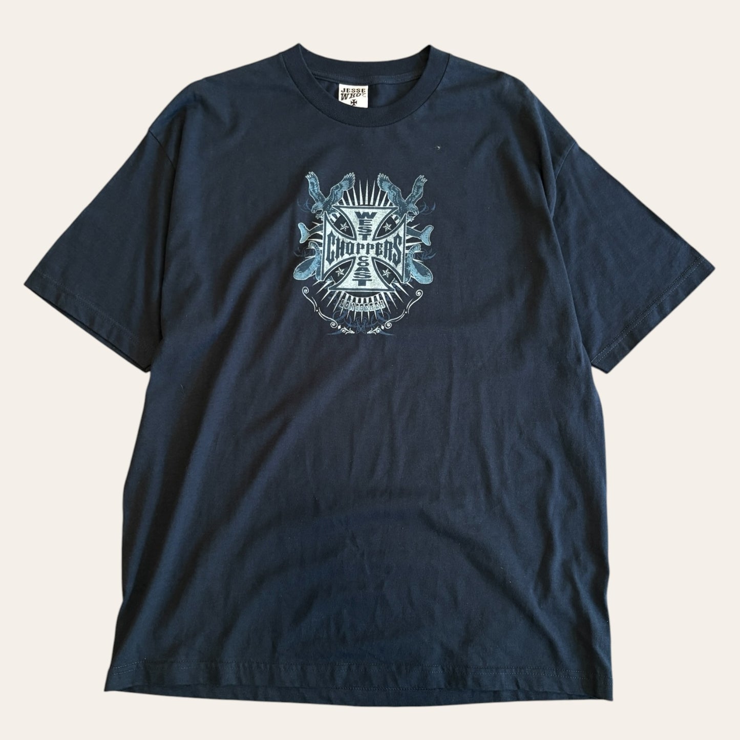 West Coast Choppers Long Beach Tee Size XL