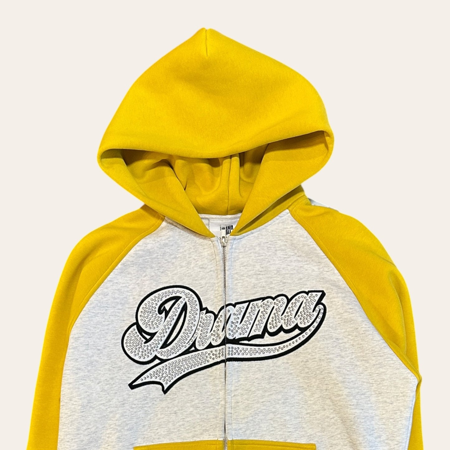 Drama Call Zip Up Hoodie Size L