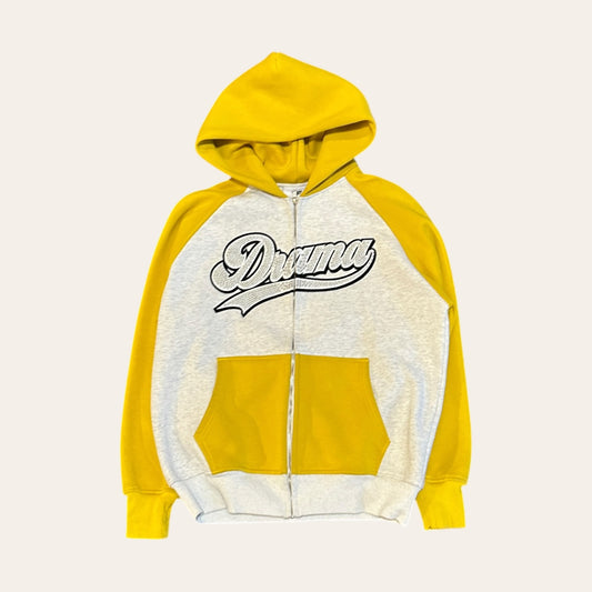 Drama Call Zip Up Hoodie Size L