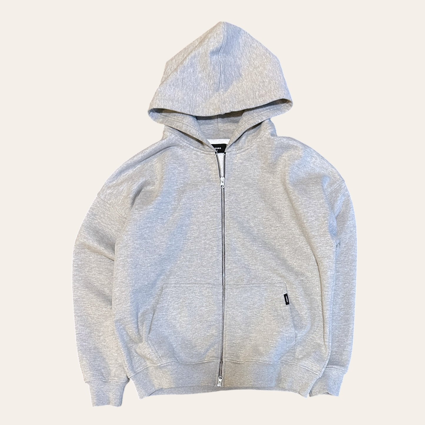 Hours Zip Hoodie Size L