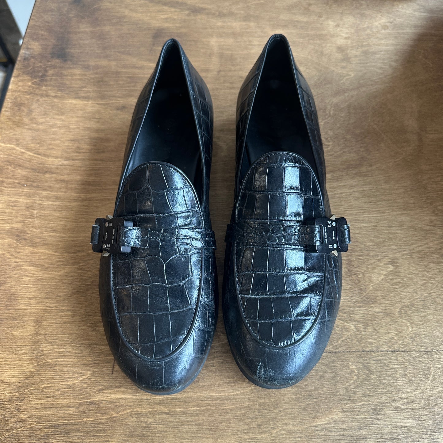 1017 Alyx Croc Loafers Size 41