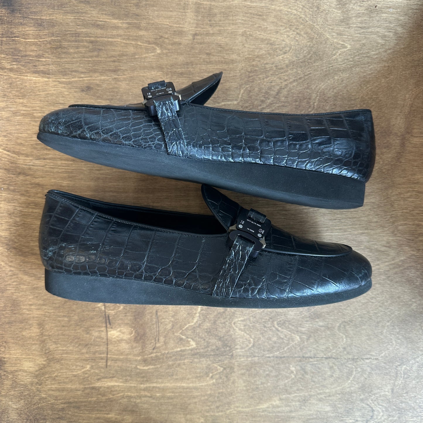 1017 Alyx Croc Loafers Size 41