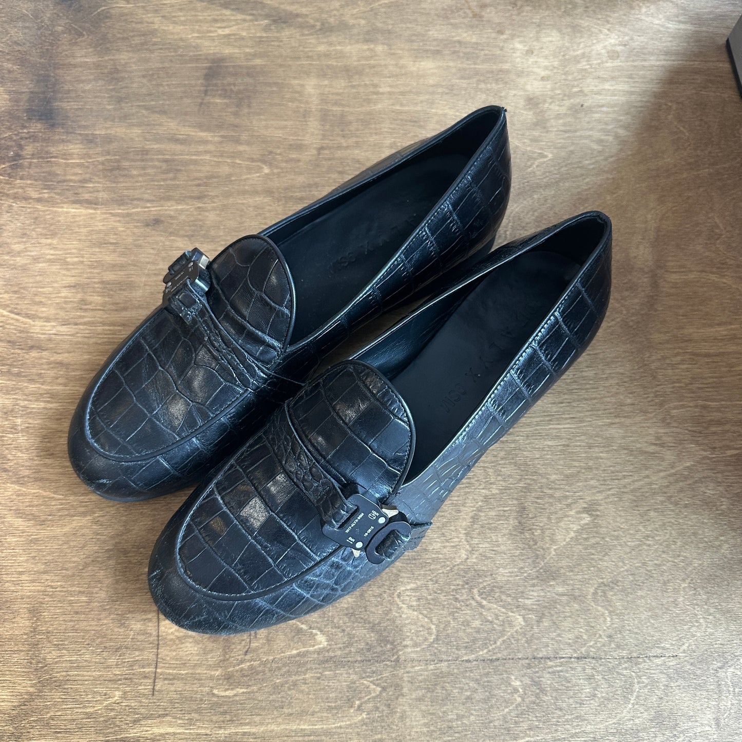 1017 Alyx Croc Loafers Size 41