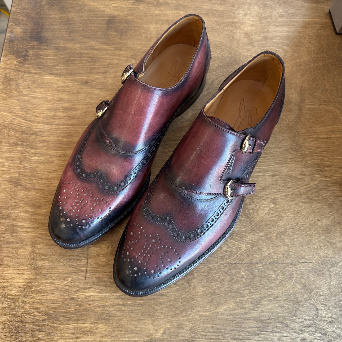 Brand New Gucci Monk Dress Shoes Size 42.5