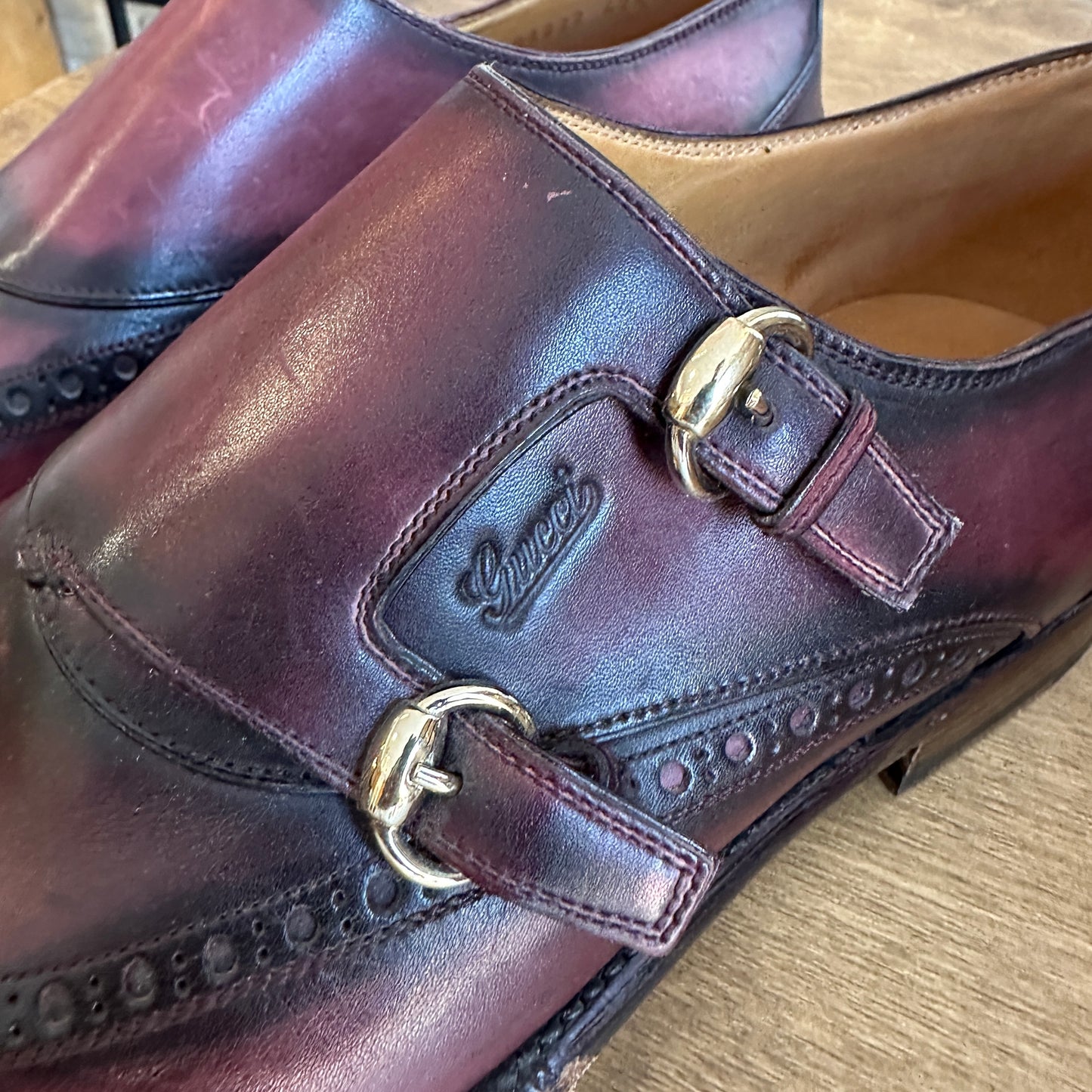 Brand New Gucci Monk Dress Shoes Size 42.5