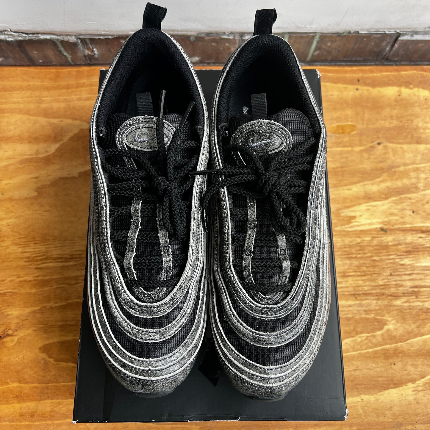 CDG x Nike Air Max 97 "Black" Size 10