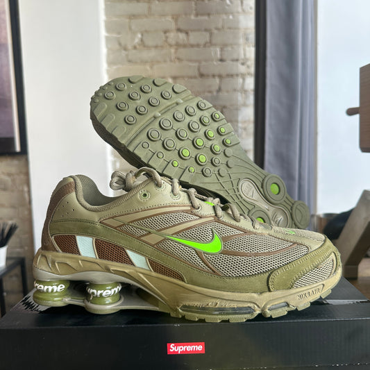 Supreme X Nike Shox Ride 2 SP "Olive" Size 10