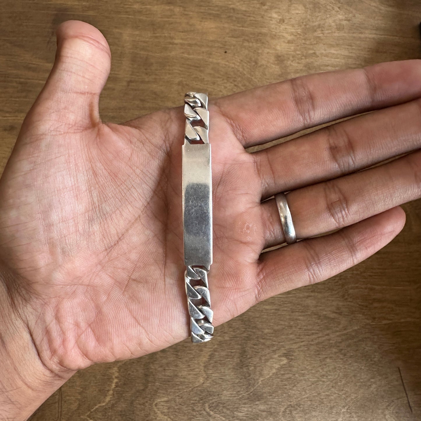 Tiffany & Co. Silver Name Plate Bracelet