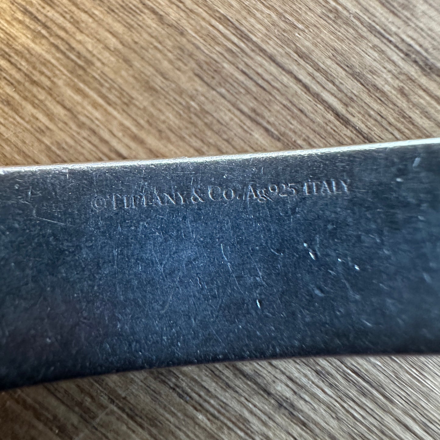Tiffany & Co. Silver Name Plate Bracelet