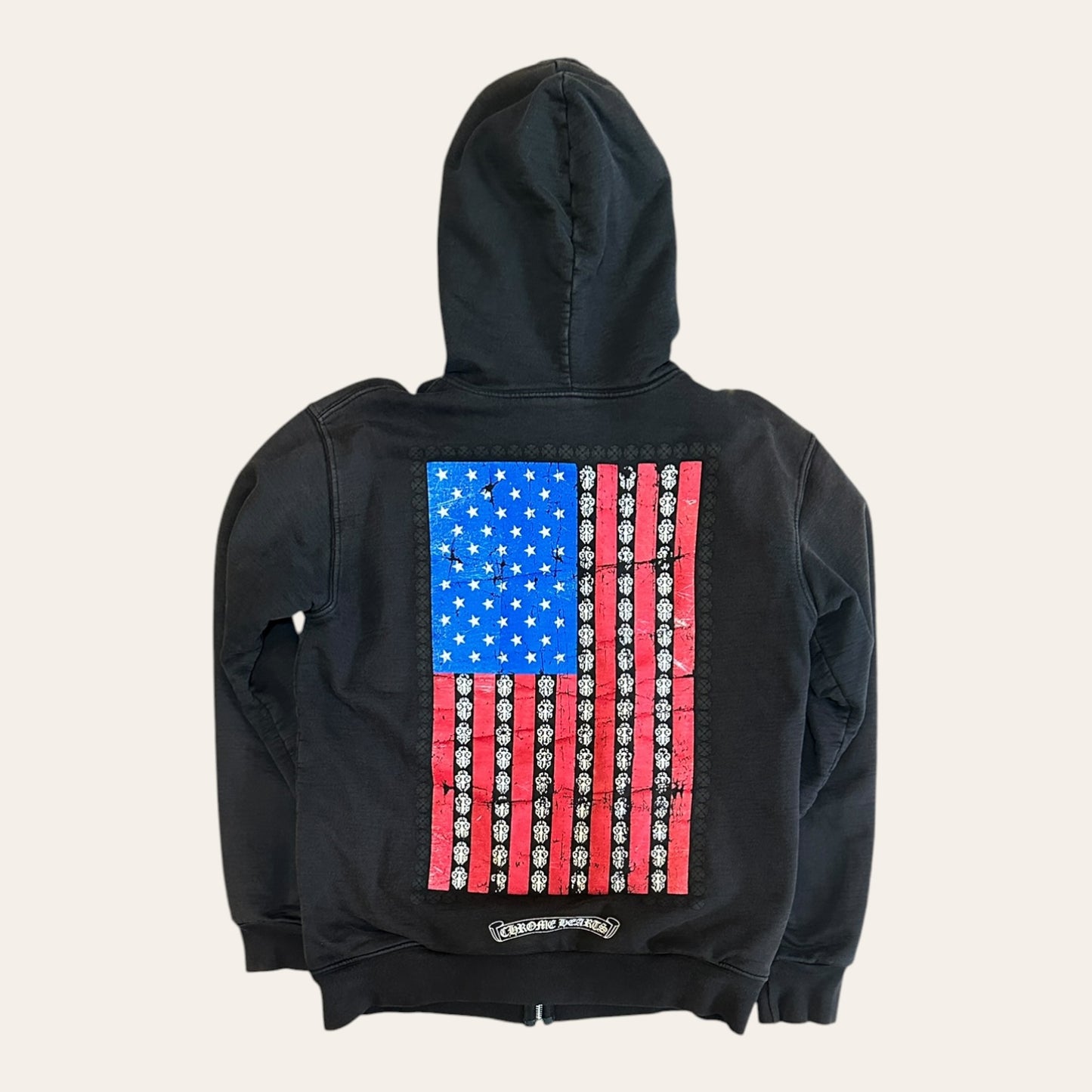 Chrome Hearts USA Zip Hoodie Size M