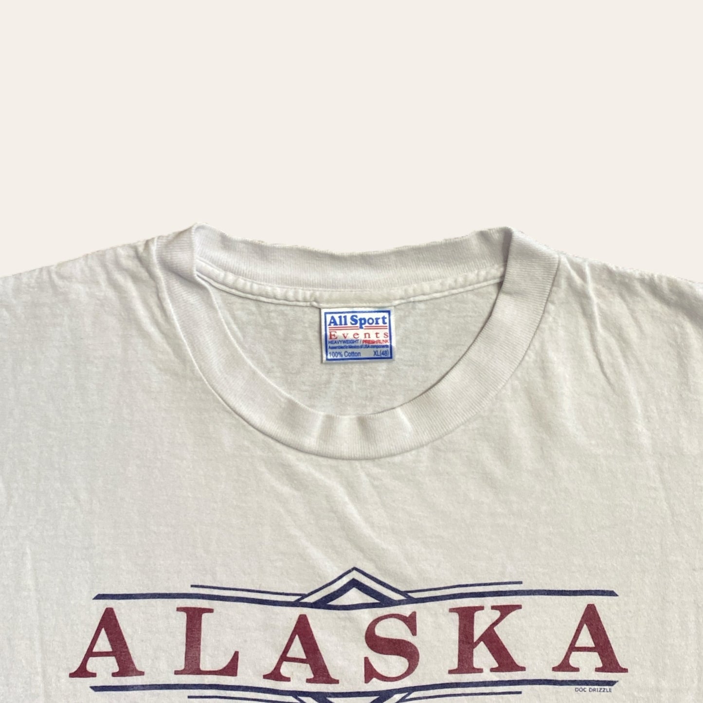 90's Alaska Killer Whale Tee Size XL