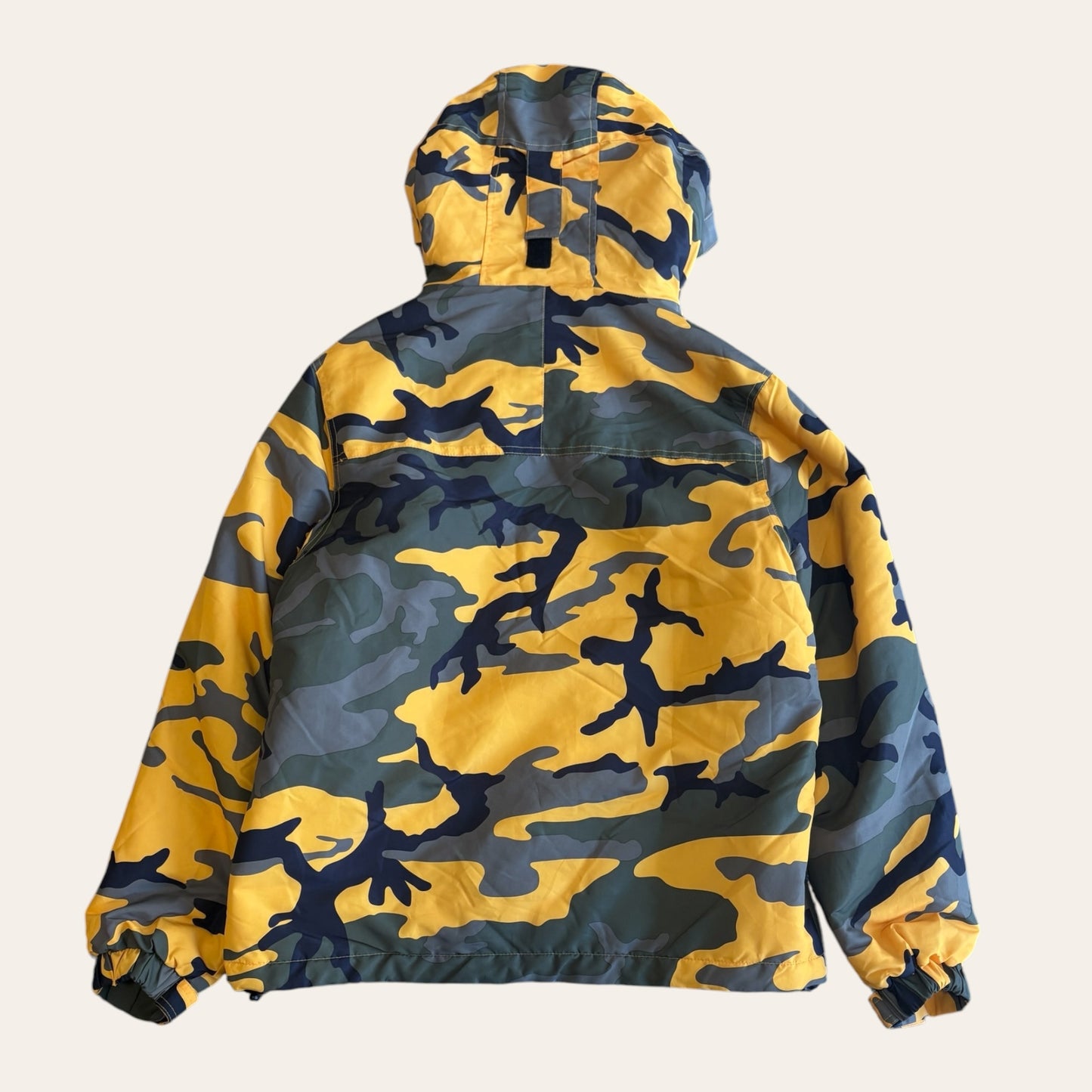 Supreme Half Zip Yellow Camo Jacket Size S
