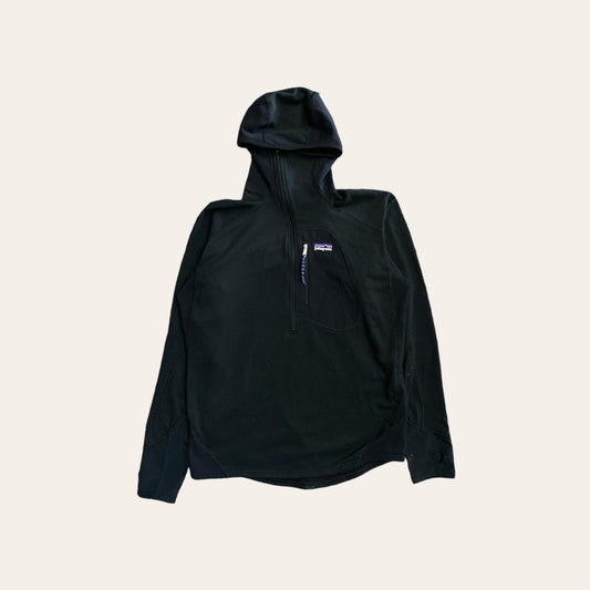 Vintage Patagonia Polartec 1/2 Zip Black Size L