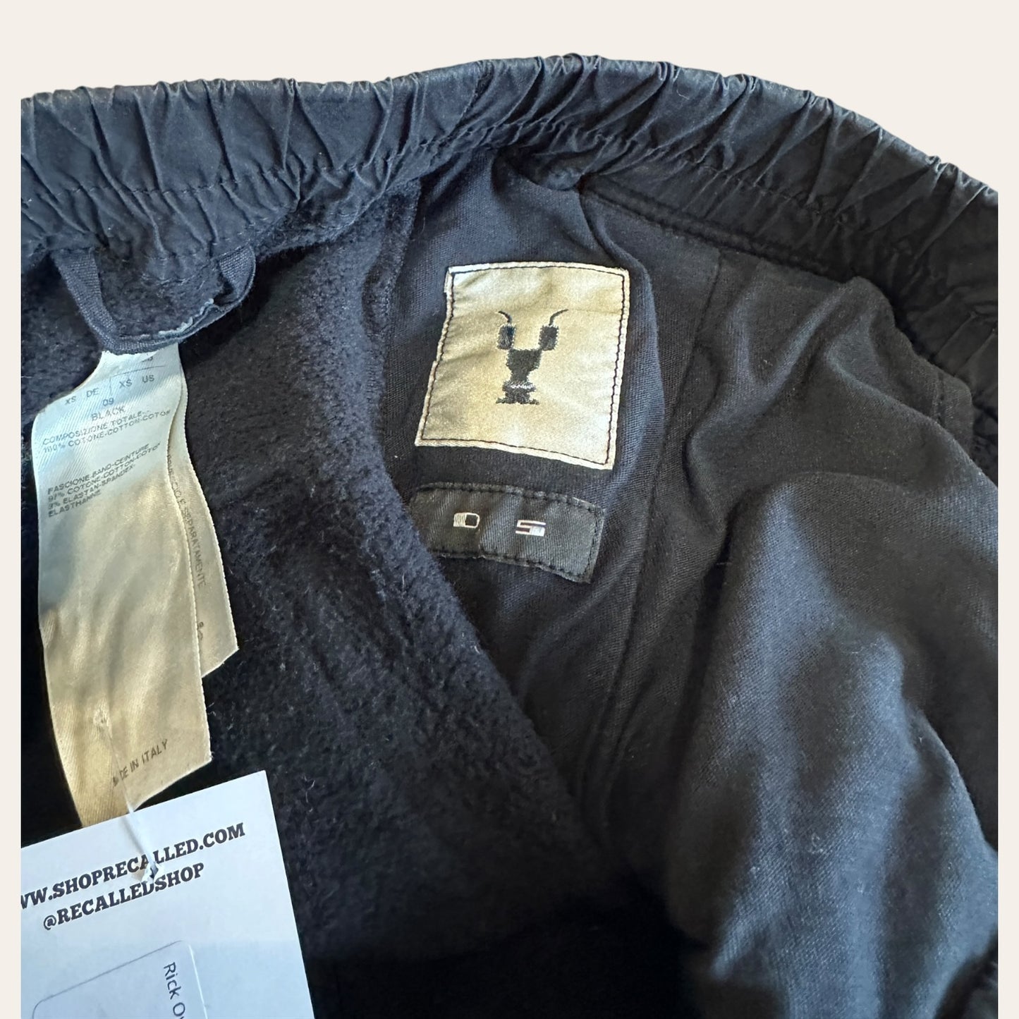 Rick Owens Sarouel Sweatpants Size XS