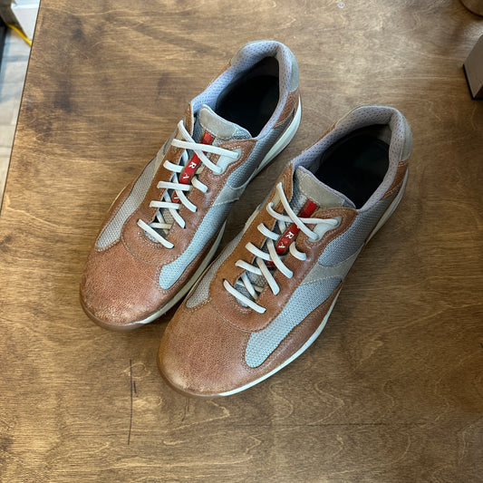 Prada America Cup "Tan" Size 11