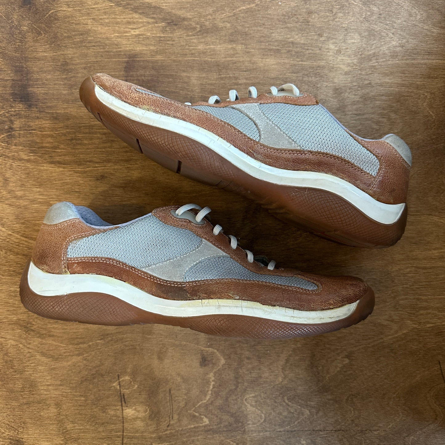 Prada America Cup "Tan" Size 11