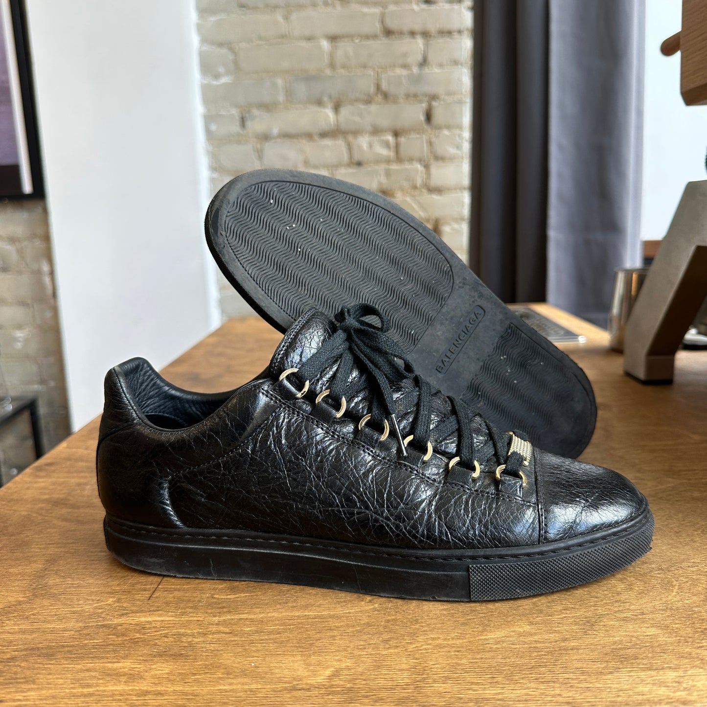 Balenciaga Arena Low "Black" Size 40