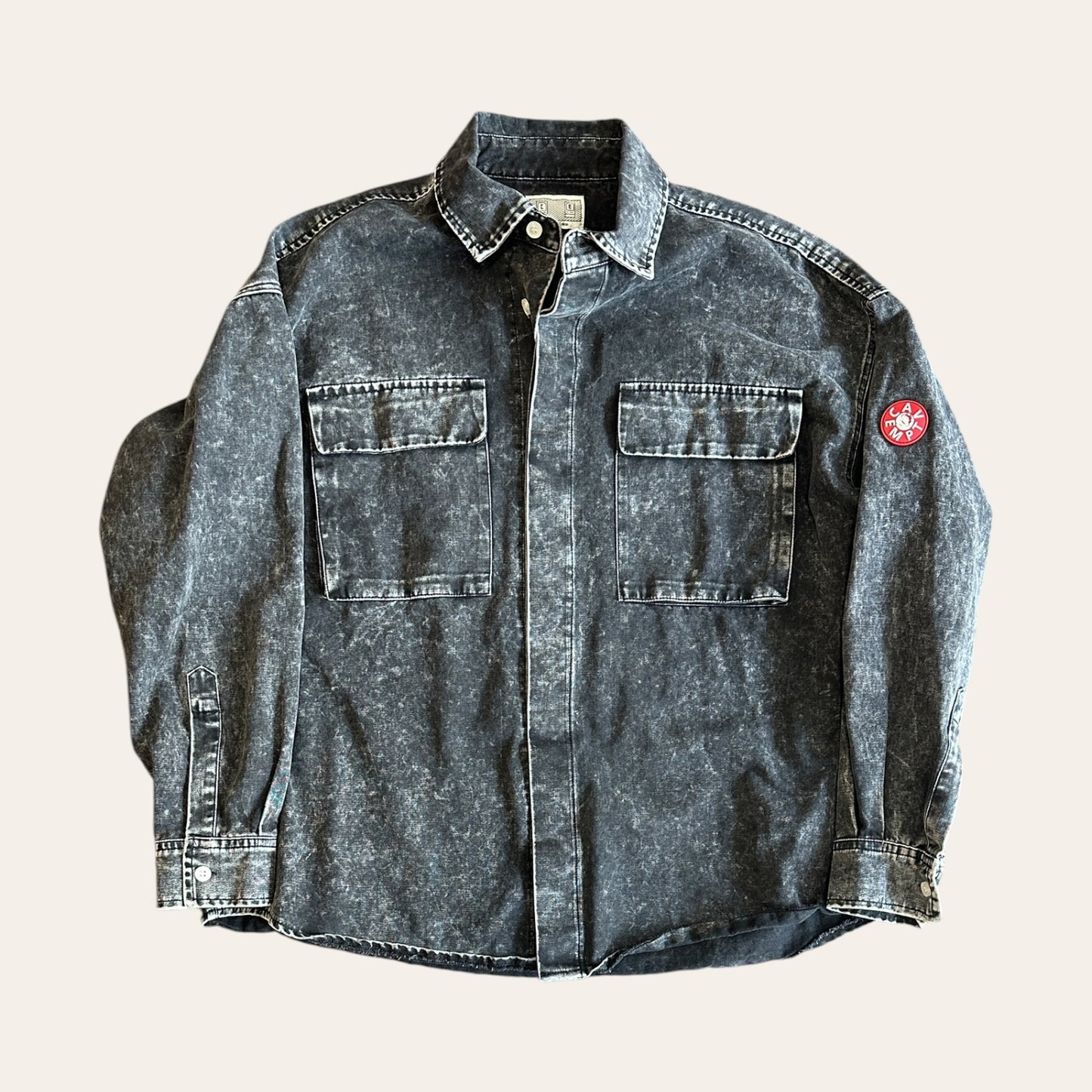 Cav Empt Acid Wash Shirt Size S